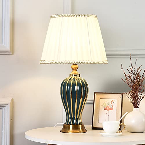 Mengjay E27 Vintage Keramik Tischlampe Amerikanischen Land Stil Schlafzimmer Nachttischlampen Stoffschirm Moderne Einfache Art Studie Wohnzimmer Hotel Villa Dekorative Schreibtischlampe Mengjay E27 Vintage Keramik Tischlampe Amerikanischen Land Stil Schlafzimmer Nachttischlampen Stoffschirm Moderne Einfache Art Studie Wohnzimmer Hotel Villa Dekorative Schreibtischlampe von Mengjay