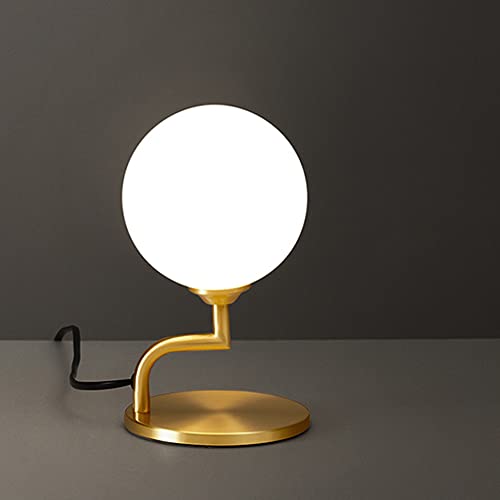 Mengjay -Moderne Einfachheit Metall Nachttischlampen Table Lamp Tischlampe Decorative Lamp Schreibtischlampe，Es ist sehr gut geeignet für Flur, Wohnzimmer und Schlafzimmer. (Gold) von Mengjay