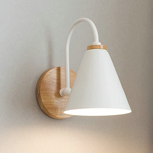 Mengjay Wandbeleuchtung, Vintage Wandleuchte im Industrial Design, Retro Lampe aus Metal und Holz, Fassung: E27,Für Flur/Arbeitszimmer/Loft/Wohnzimmer etc Mengjay Wandbeleuchtung, Vintage Wandleuchte im Industrial Design, Retro Lampe aus Metal und Holz, Fassung: E27,Für Flur/Arbeitszimmer/Loft/Wohnzimmer etc von Mengjay