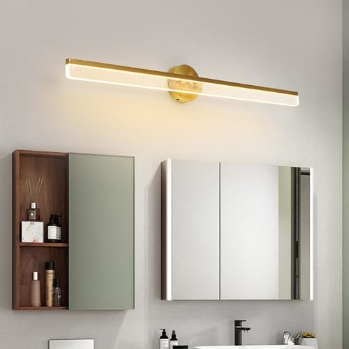 Mengjay Wandleuchte LED Innen Moderne,LED Spiegelleuchte Bad Spiegellampe,2 Farbtemperaturen Wandlampe, Badlampe für Keller Küche Badschrank Treppenhaus (Länge: 80cm) von Mengjay
