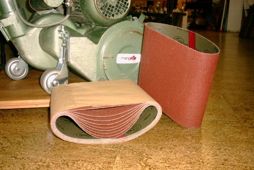 Schleifbänder 551 x 200 mm, Korn 40 - im 10er Set für PROFIT etc. von Mengler GmbH