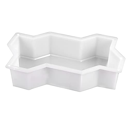 Mengmen Drei Wellenformen Gartenweg Kunststoff Beton Pflastersteine Form DIY Gehweg Zement Ziegel Form von Mengmen