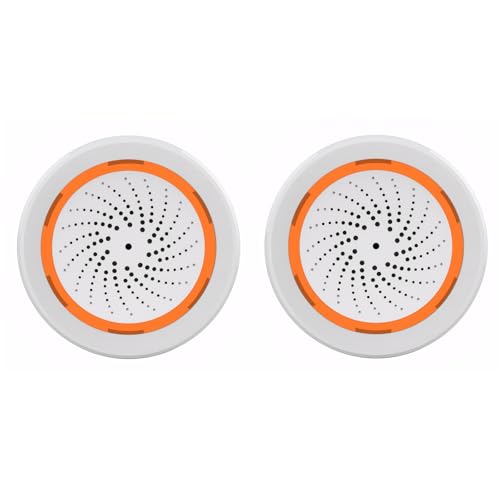 Mengshen 2 Pack WiFi Wireless Security Alarm Instant Phone AlertsTuya App Steuerung Kein Hub erforderlich Kompatibel mit Smart Life/Tuya/Alexa/Google Assistant Mengshen 2 Pack WiFi Wireless Security Alarm Instant Phone AlertsTuya App Steuerung Kein Hub erforderlich Kompatibel mit Smart Life/Tuya/Alexa/Google Assistant von Mengshen