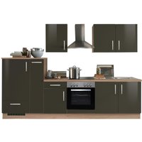 Menke Küchen Küchenblock Artisan Premium 300, Holznachbildung von Menke Küchen