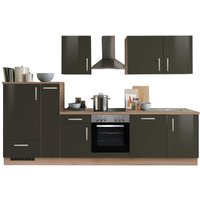 Menke Küchen Küchenblock Artisan Premium 310, Holznachbildung von Menke Küchen