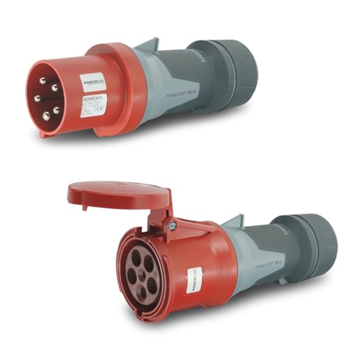 CEE Stecker & Kupplung Set 400V/63A 5p IP44 - Mennekes von Mennekes