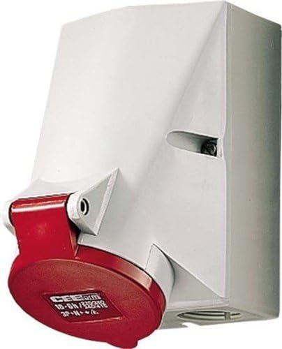 Mennekes Wanddose HW/VN 20235A 16A,5p,6h,400V,IP44 CEE-Steckdose 4015394038474 von Mennekes