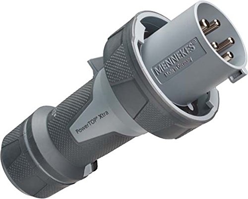 MENNEKES 13248 63A5P 1H>50V Stecker PowerTOP Xtra IP67 von Mennekes