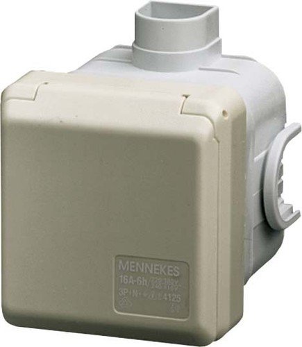 Mennekes 4122 - Basis TH+Box e 2 Pole+Erde 16a Referenz 4122 Mennekes 4122 - Basis TH+Box e 2 Pole+Erde 16a Referenz 4122 von Mennekes