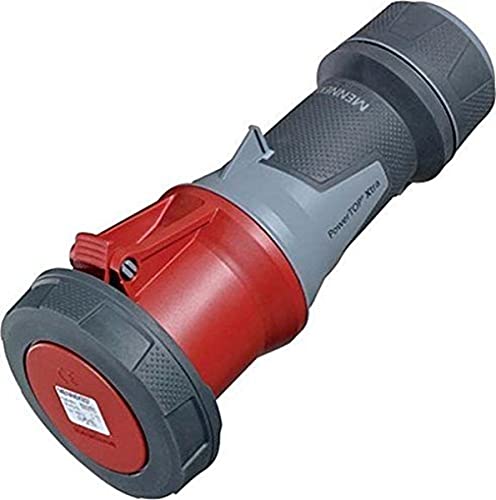 Mennekes 101300058 prolongadores Power Top Xtra, Steckdosen CEE, 400 V, 50 – 60 Hz, 63 A, 5-polig, IP 67 Grad Schutz, Rot Mennekes 101300058 prolongadores Power Top Xtra, Steckdosen CEE, 400 V, 50 – 60 Hz, 63 A, 5-polig, IP 67 Grad Schutz, Rot von Mennekes