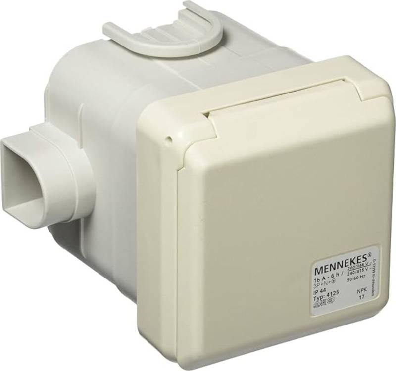 Mennekes Unterputz-Steckdose Mennekes 4125 Cepex-UP-Dose 16A5p6h400V IP44 Mennekes Unterputz-Steckdose Mennekes 4125 Cepex-UP-Dose 16A5p6h400V IP44 von Mennekes