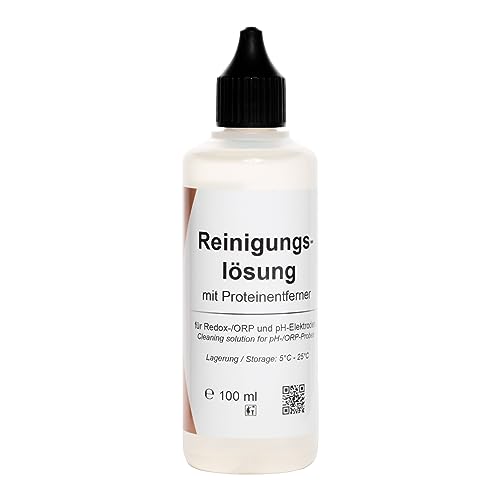 Mensura pH-/Redox/ORP Reinigungslösung | Probe-Cleaning-Solution mit Proteinentferner 100ml Mensura pH-/Redox/ORP Reinigungslösung | Probe-Cleaning-Solution mit Proteinentferner 100ml von Mensura