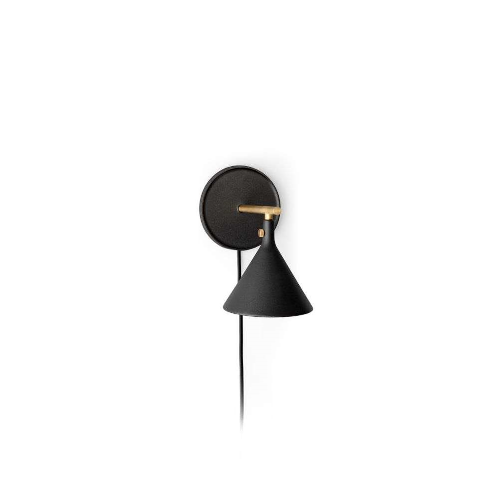 Audo Copenhagen - Cast Sconce Wandleuchte Dim. Black von Audo Copenhagen