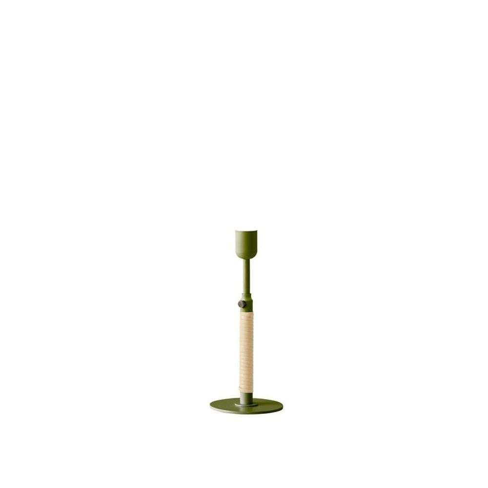 Audo Copenhagen - Duca Candleholder Olive Green von Audo Copenhagen