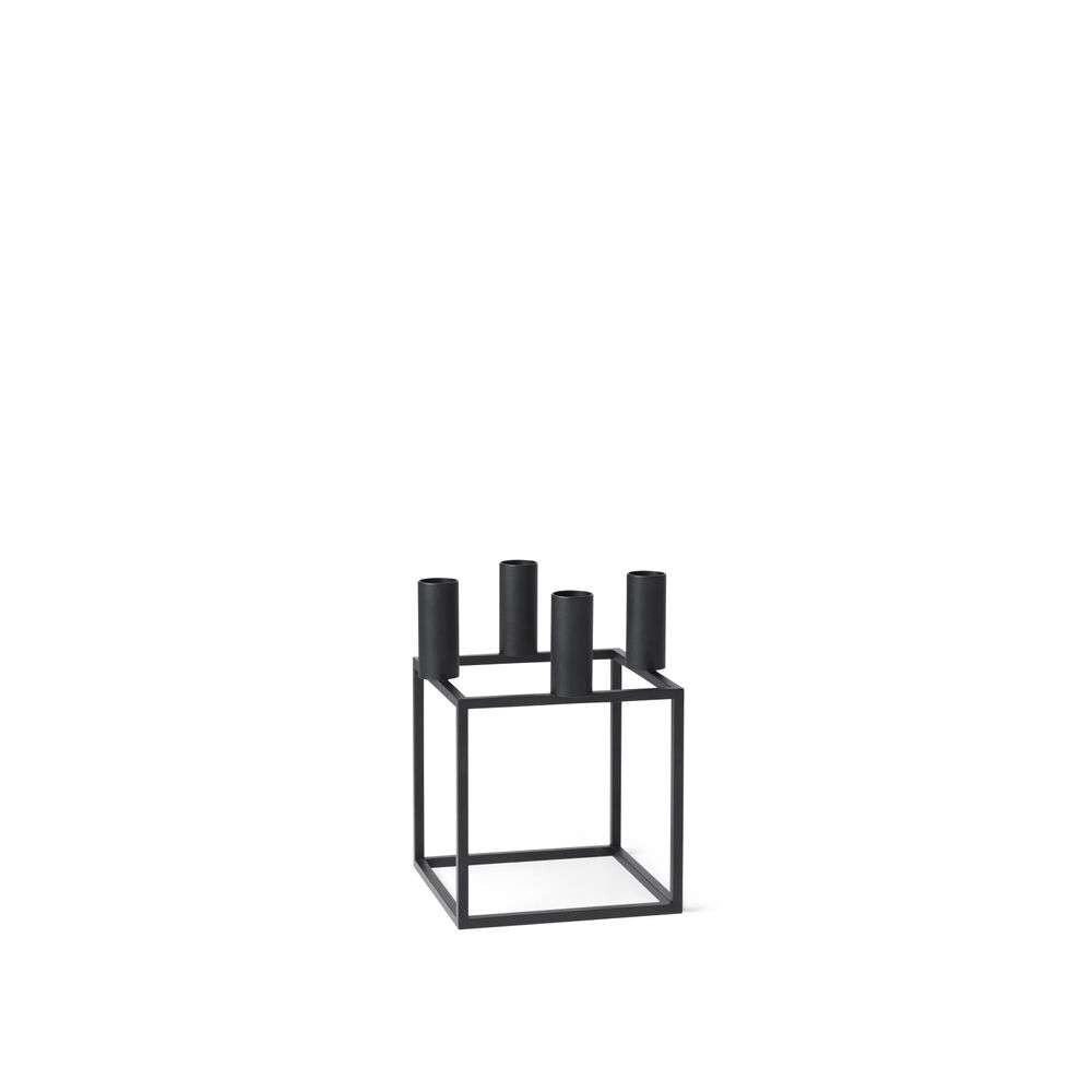 Audo Copenhagen - Kubus 4 Candle Holder Black Audo Copenhagen von Audo Copenhagen