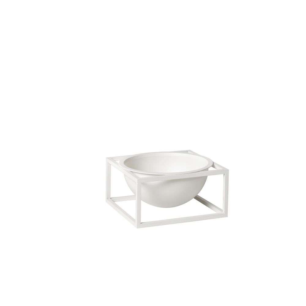 Audo Copenhagen - Kubus Bowl Centerpiece Small White Audo Copenhagen von Audo Copenhagen