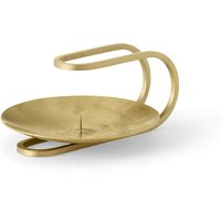 Audo - Clip Kerzenhalter, H 5 cm, Messing von Audo