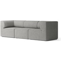 Audo - Eave 86 3-Sitzer Sofa, Bouclé dunkelgrau von Audo