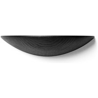 Audo - Gridy Fungi Shelf, klein, Eiche schwarz von Audo