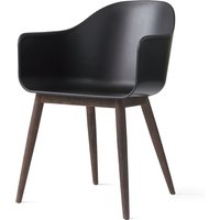 Audo - Harbour Chair (Holz), eiche dunkel / schwarz von Audo