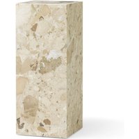 Audo - Plinth Pedestal Podest, H 75 cm, kunis breccia von Audo