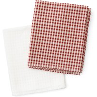 Audo - Troides Geschirrtuch 40 x 67 cm, burnt sienna (2er-Set) von Audo