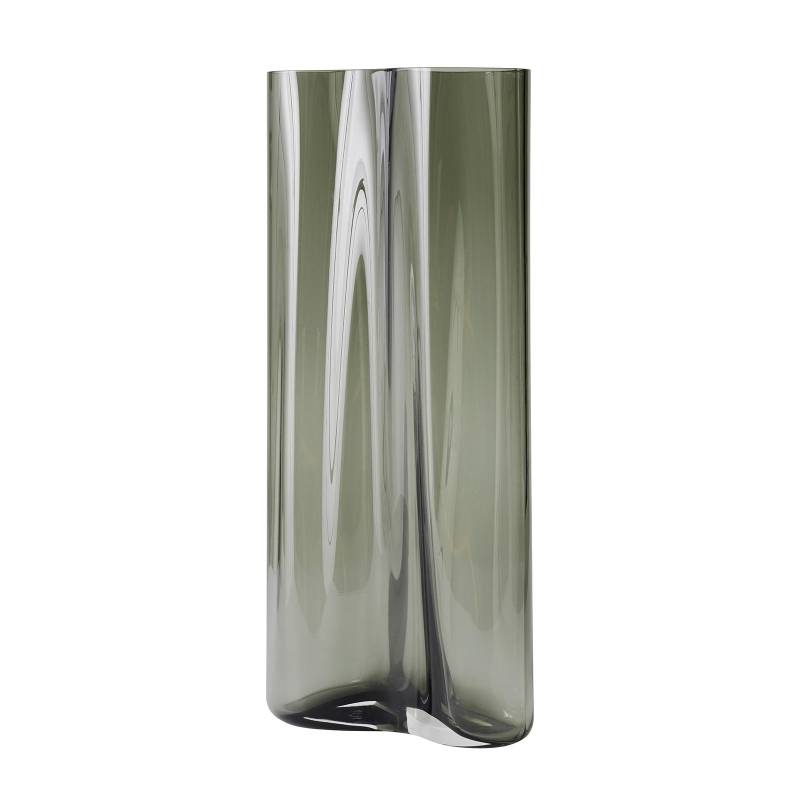Audo - Aer Vase H 49cm - rauch/LxBxH 22x10,5x49cm von Audo