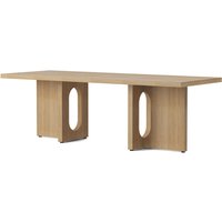 Audo - Androgyne Couchtisch 120 x 45 cm, Eiche natur von Audo