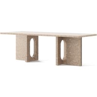 Audo - Androgyne Lounge Table, 120 x 45 cm, sand von Audo