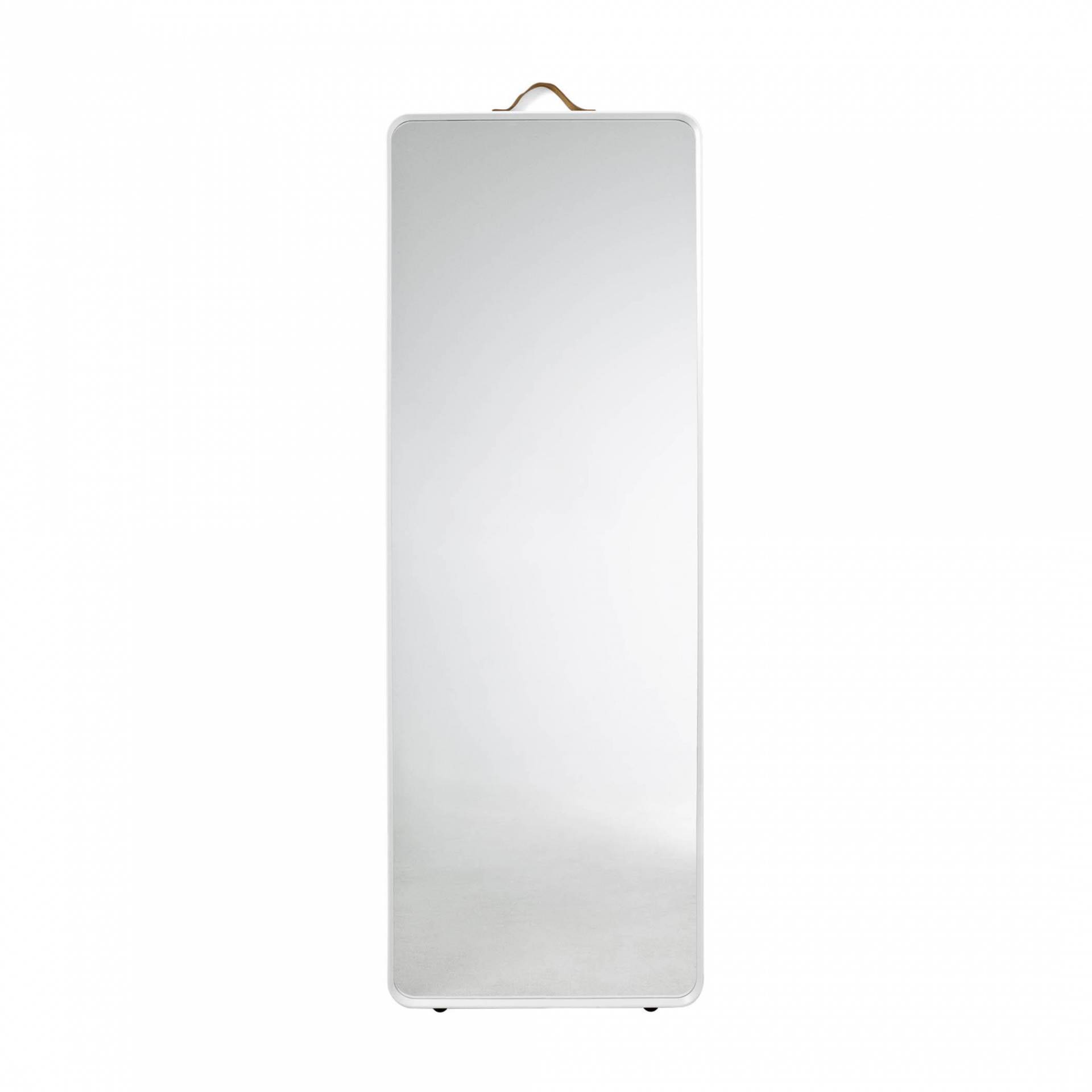 Menu - Norm Floor Mirror Standspiegel - weiß/pulverbeschichtet/HxBxT 170x60x3,5cm von Menu