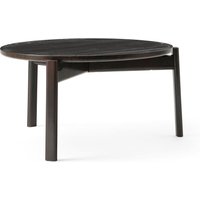 Audo - Passage Lounge Tisch, Ø 70 cm, Eiche dunkel von Audo