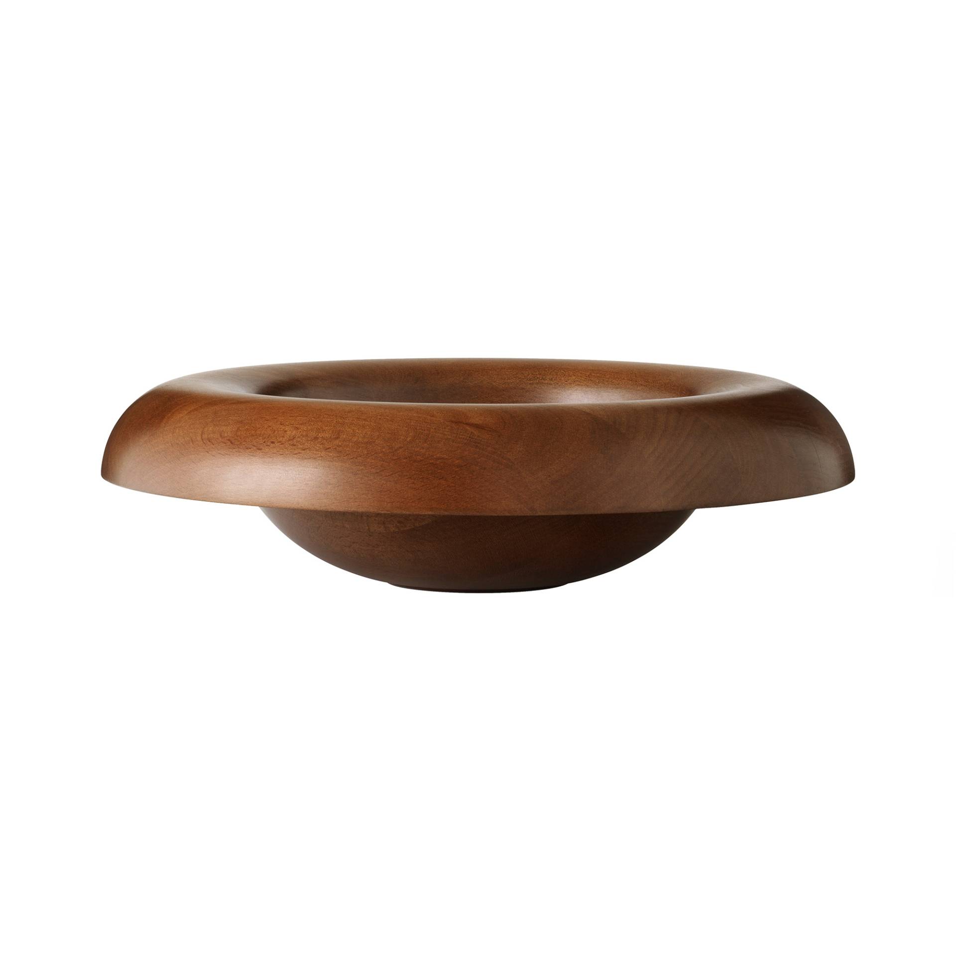 Audo - Rond Schale  Ø 42cm - buche/natur/HxØ 12.5x42cm von Audo