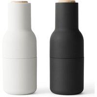 Salz- und Pfeffermühle Bottle Grinder Set carbon/beech von Audo Copenhagen