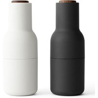 Salz- und Pfeffermühle Bottle Grinder Set carbon/walnut von Audo Copenhagen