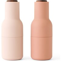Salz- und Pfeffermühle Bottle Grinder Set nude/walnut von Audo Copenhagen