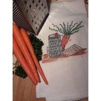 Karotten Salat Geschirrtuch von MenuMischief