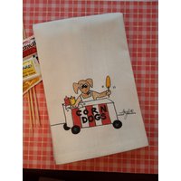 Mais Hunde Geschirrtuch von MenuMischief