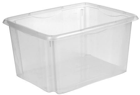 Dreh Stapelbox 24 l, Plastikbox Aufbewahrungsbox Multibox Box Lagerbox Kiste von Menz Stahlwaren