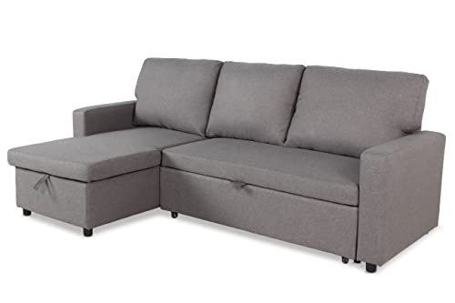 Menzzo Baleares Sofas, grau, L215 x P133 x H83 cm von Menzzo