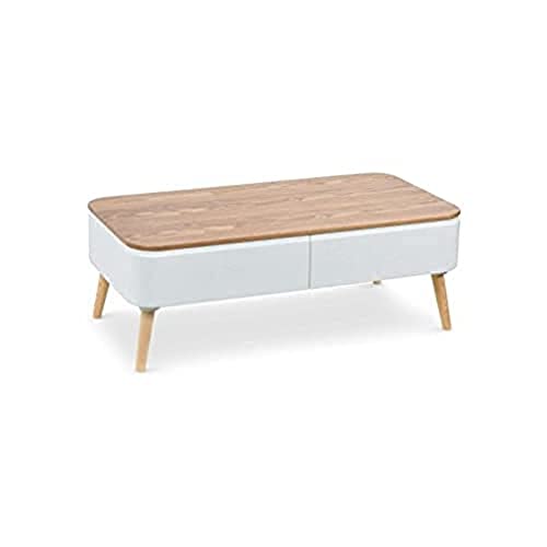 Menzzo Bergen Skandinavischer Couchtisch aus Holz, Weiß Menzzo Bergen Skandinavischer Couchtisch aus Holz, Weiß von Menzzo