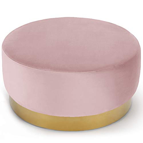 Menzzo Hocker & Sitzbänke, Metall, Rosa, L75 x T75 x H35 cm von Menzzo