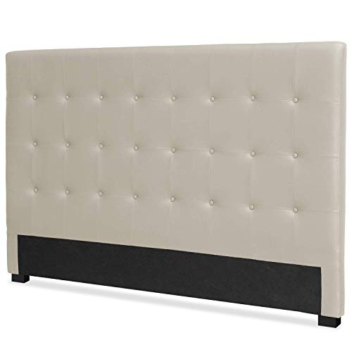 Menzzo Luxor Kopfteil Bett 180cm mit Kunstlederbezug Beige Menzzo Luxor Kopfteil Bett 180cm mit Kunstlederbezug Beige von Menzzo
