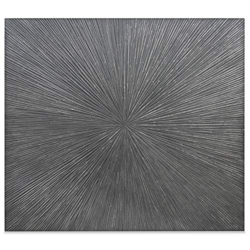 Menzzo Pradesh Kopfteil, Holz, Grau, 160 x 3,5 x 140 cm von Menzzo