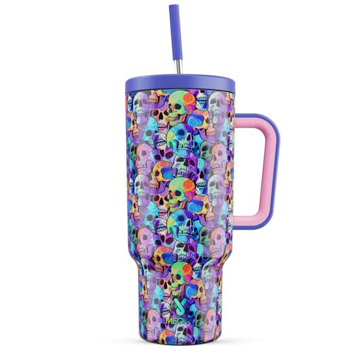 Meoky PRS Becher mit Henkel und Strohhalm, 1,2 l Meoky PRS Becher mit Henkel und Strohhalm, 1,2 l von Meoky