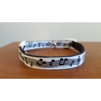 Hervorragende Musiknoten Breakaway Safety Release Katzenhalsband Musik Charms Geburtstagsgeschenk Katze von MeowFunk