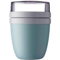 MEPAL Lunchpot Ellipse Speisebehälter 10.7 cm 500 + 200 ml grün von Mepal