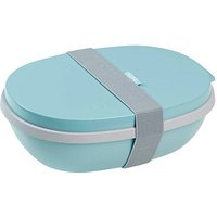 MEPAL Lunchbox Ellipse duo 7,5 cm hoch grün 825 + 600 ml von Mepal