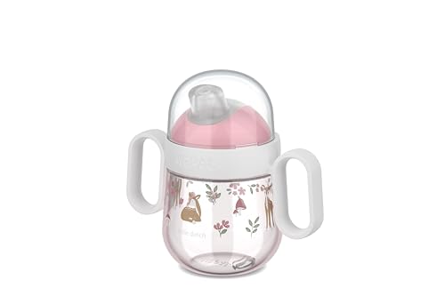 Mepal - Antitropf-trinklernbecher Mio Little Dutch - Auslaufsicher - Gesichert mit einem durchsichtigen Deckel für den sicheren Gebrauch unterwegs - Leicht zu haltende Griffe - 200 ml - Fairy Garden Mepal - Antitropf-trinklernbecher Mio Little Dutch - Auslaufsicher - Gesichert mit einem durchsichtigen Deckel für den sicheren Gebrauch unterwegs - Leicht zu haltende Griffe - 200 ml - Fairy Garden von Mepal