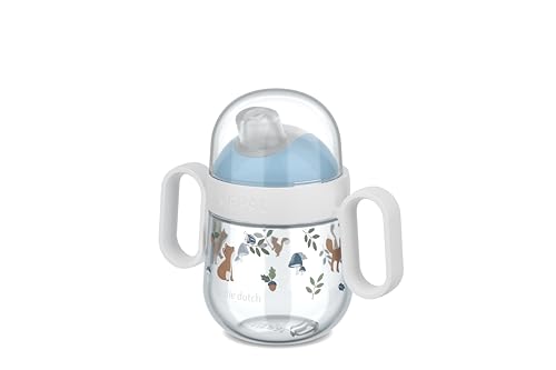 Mepal - Antitropf-trinklernbecher Mio Little Dutch - Auslaufsicher - Gesichert mit einem durchsichtigen Deckel für den sicheren Gebrauch unterwegs - Leicht zu haltende Griffe - 200 ml - Forest Friends Mepal - Antitropf-trinklernbecher Mio Little Dutch - Auslaufsicher - Gesichert mit einem durchsichtigen Deckel für den sicheren Gebrauch unterwegs - Leicht zu haltende Griffe - 200 ml - Forest Friends von Mepal