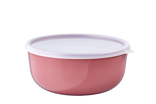 Mepal – Aufbewahrungsbox Kuchen Lumina – Frischhaltedosen mit Deckel für Kühlschrank, Gefrierschrank, Dampfgarer & Mikrowelle – Mikrowellenschüsseln mit Deckel – 3000 ml – Vivid mauve von Mepal